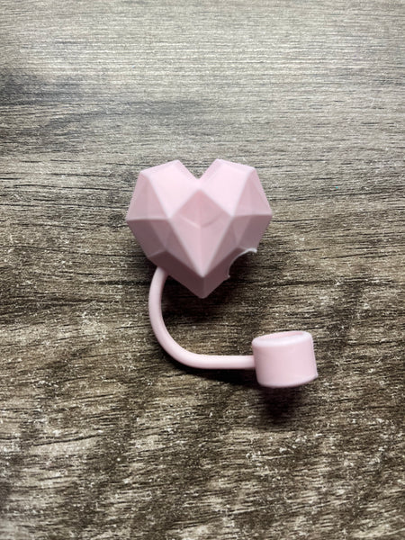3D Heart Straw Topper
