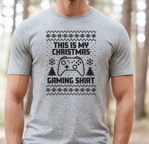 Christmas Gaming Shirt DTF