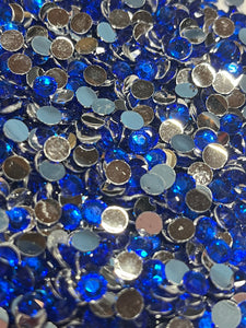 Sapphire Resin Rhinestones 5mm/ss20