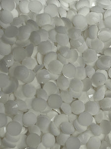 White Resin Rhinestones 4mm/ss16